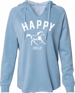 Happy Cozy Lightweight Hoodie