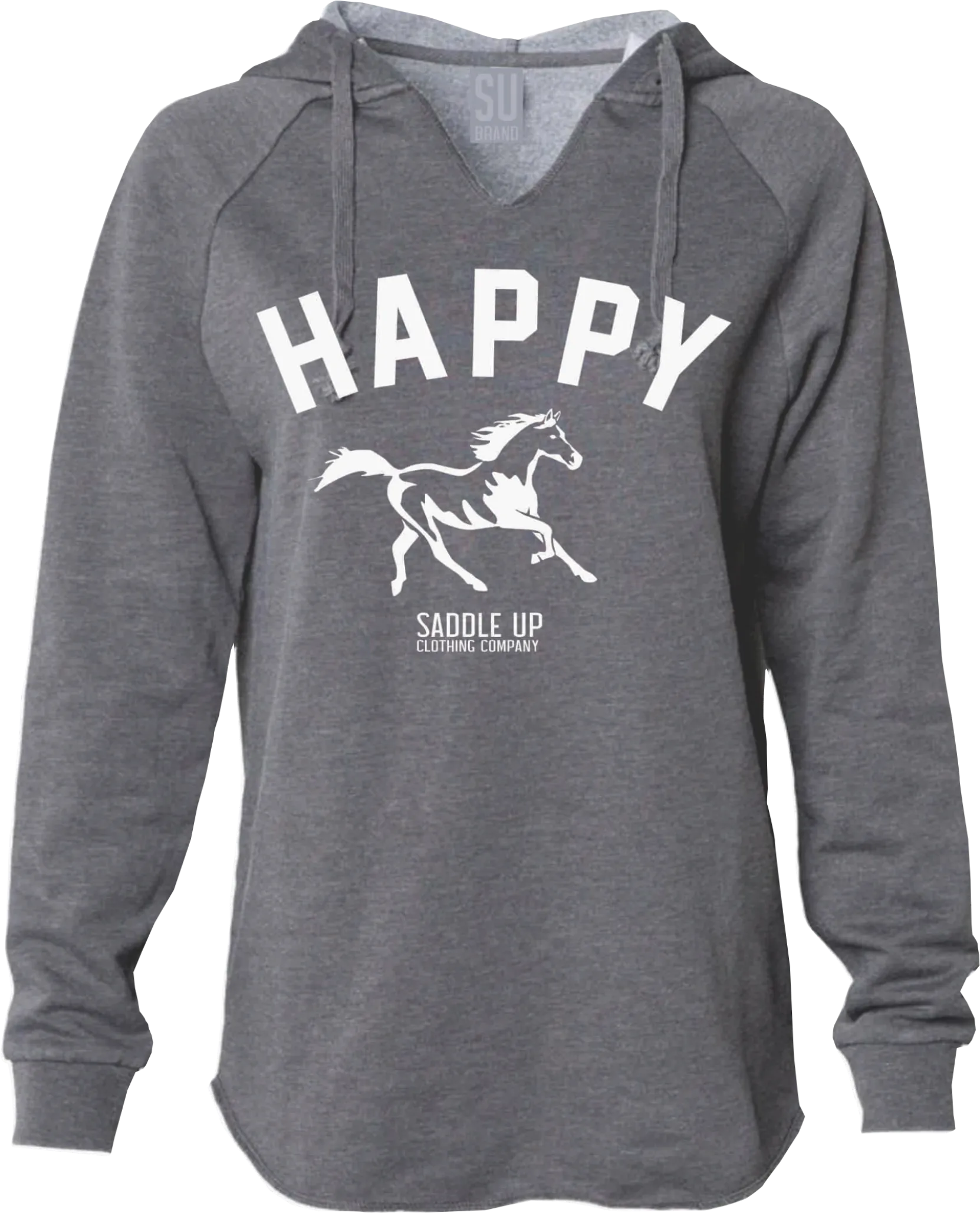 Happy Cozy Lightweight Hoodie