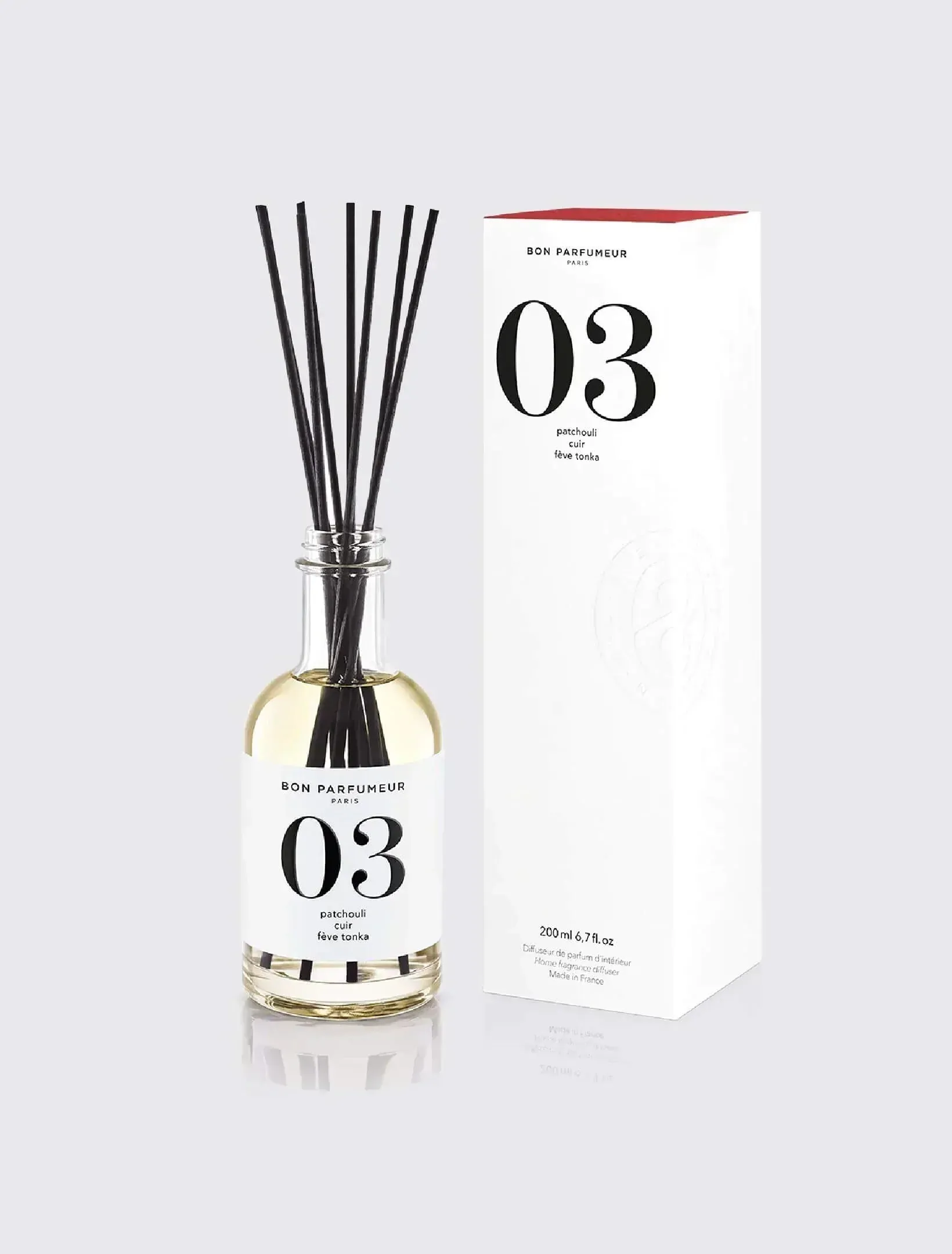 Home Fragrance Diffuser 03 : patchouli, leather, tonka bean