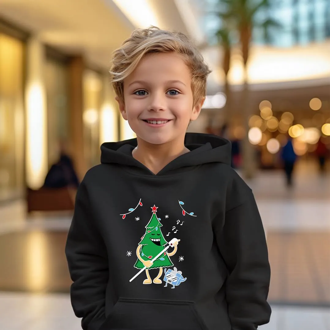 Hoodie Kinder - singender Weihnachtsbaum