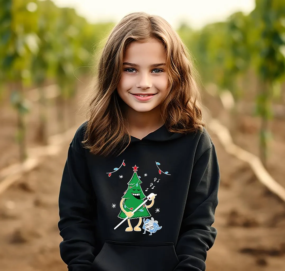 Hoodie Kinder - singender Weihnachtsbaum