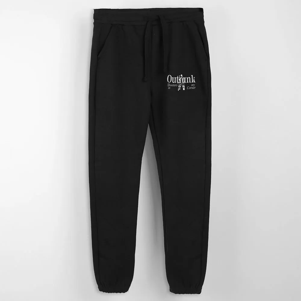 In My Corner Embroidered Joggers