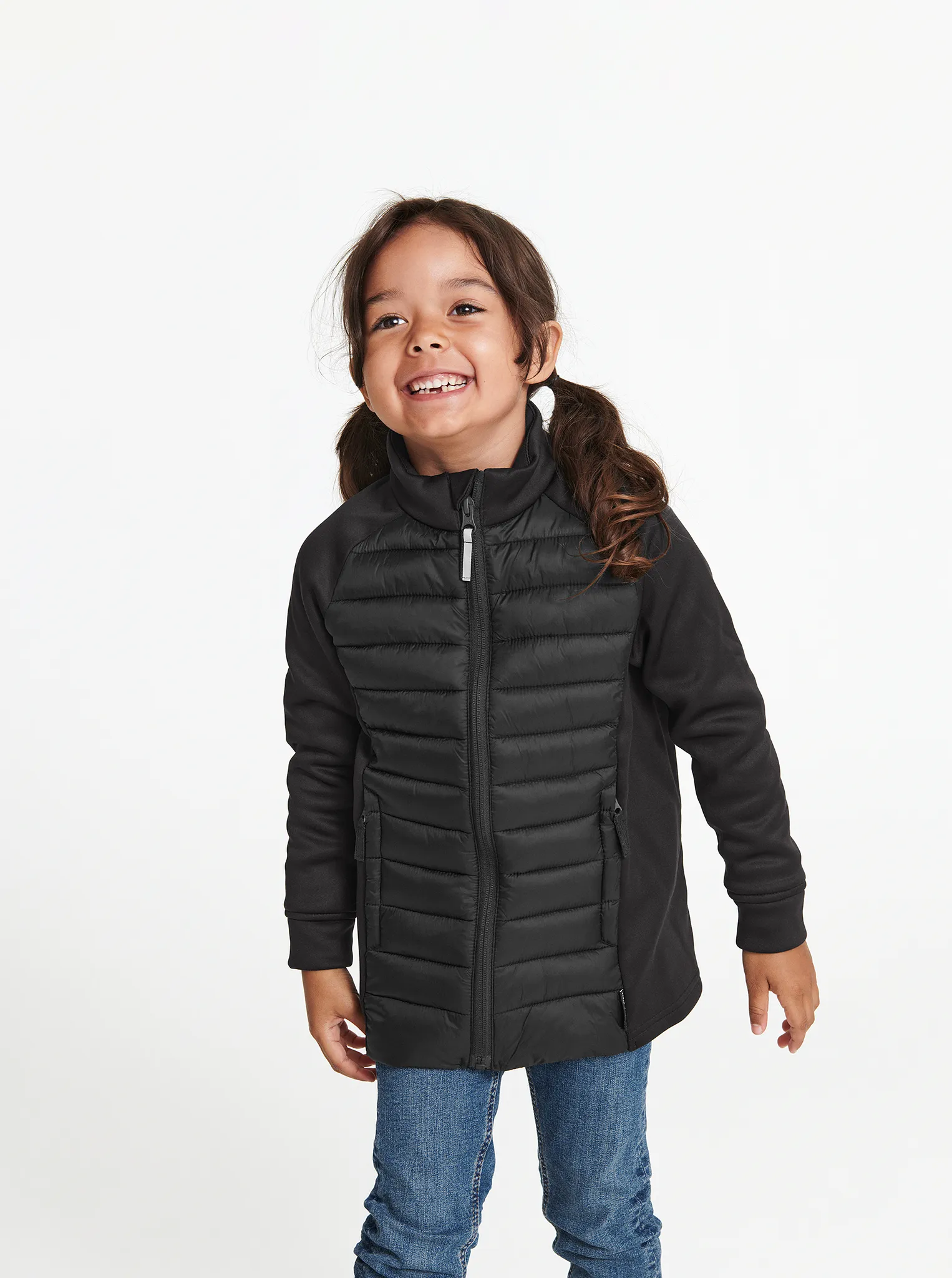 Kids Hybrid Stretch Fleece Jacket