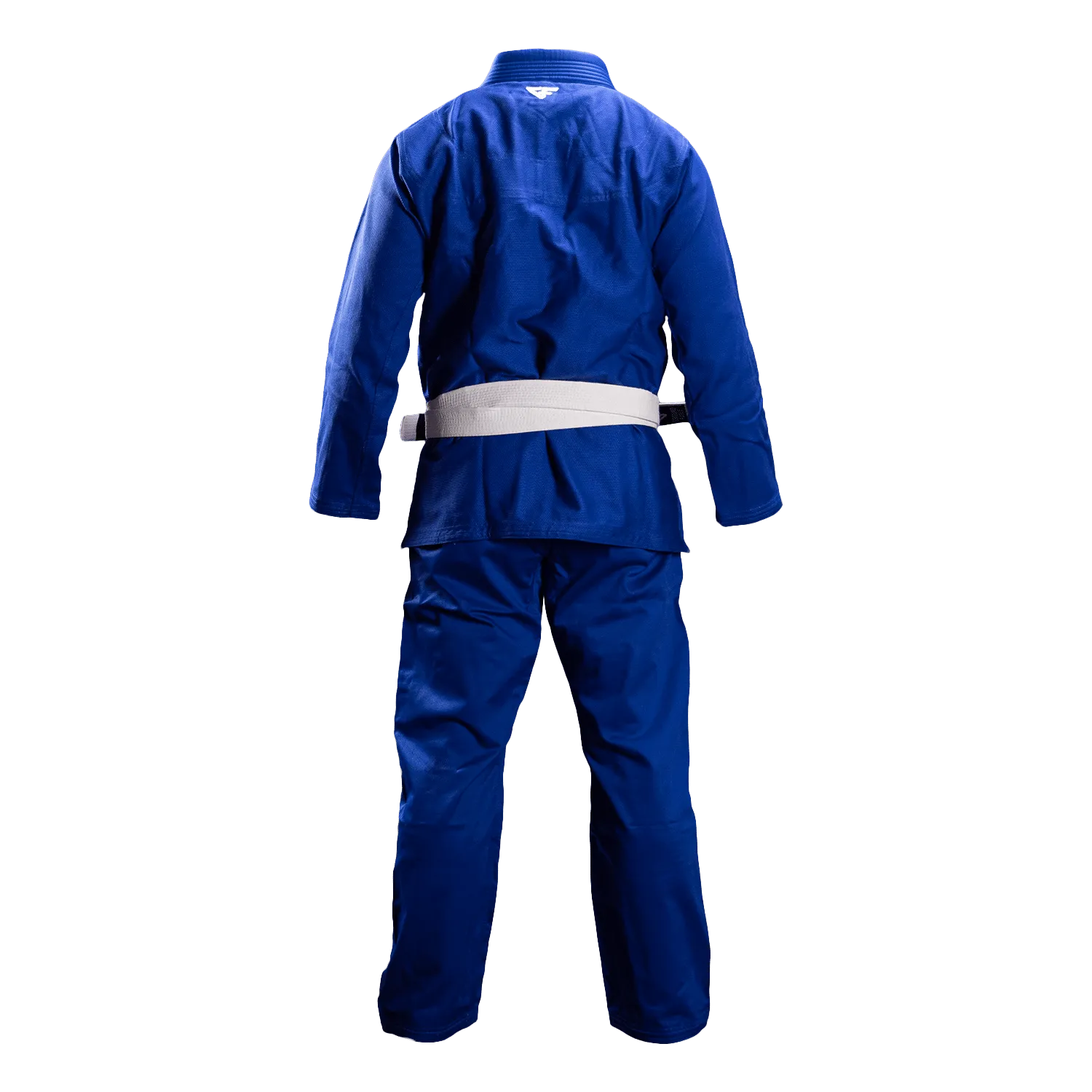 Kimono Brazilian Jiu Jitsu GROUND FORCE Basic Gi V2 - Albastru (Centura Alba Inclusa)