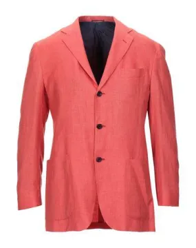 Kiton Man Blazer Rust 40 suit