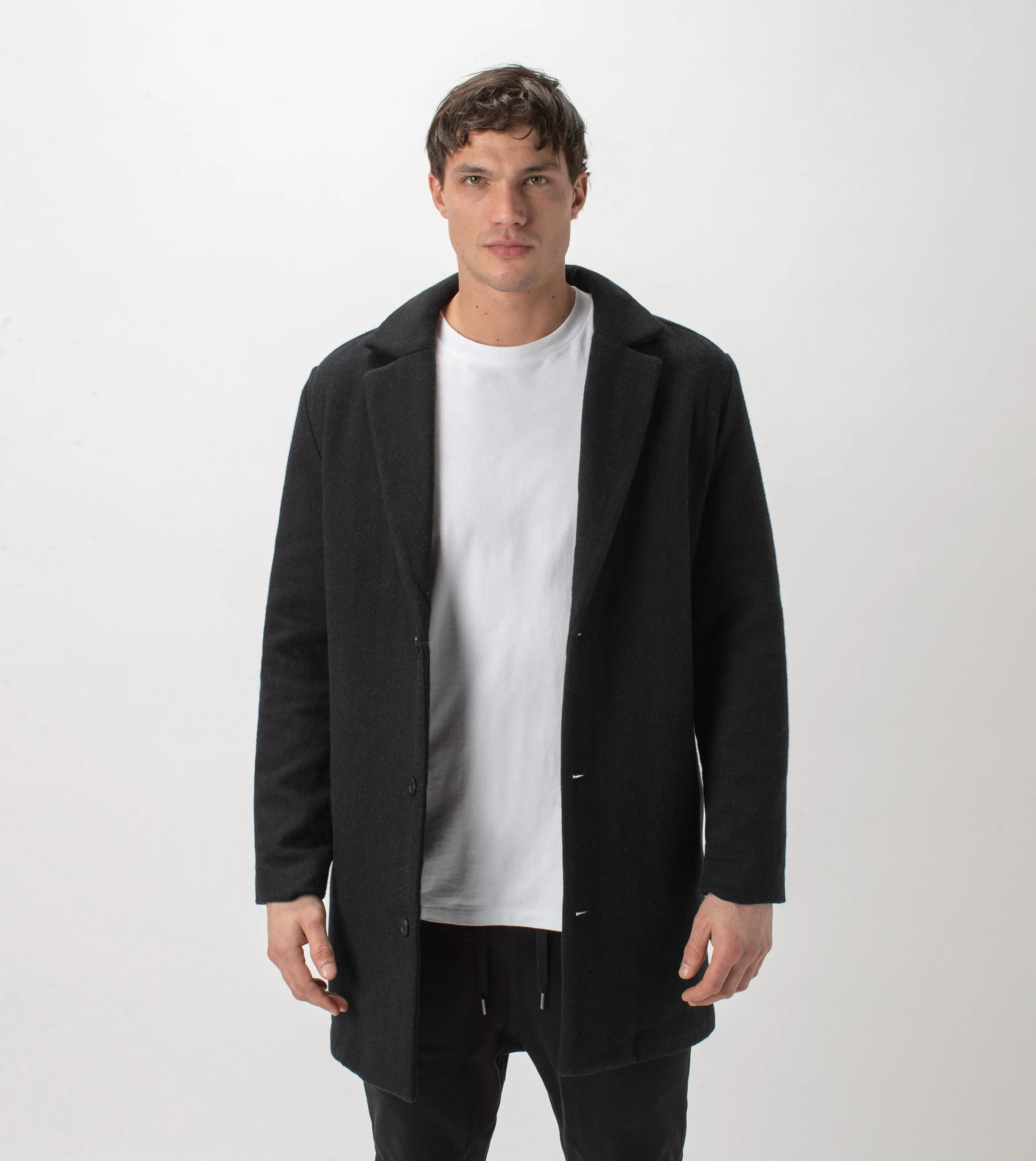 Kyoto Melton Jacket Black