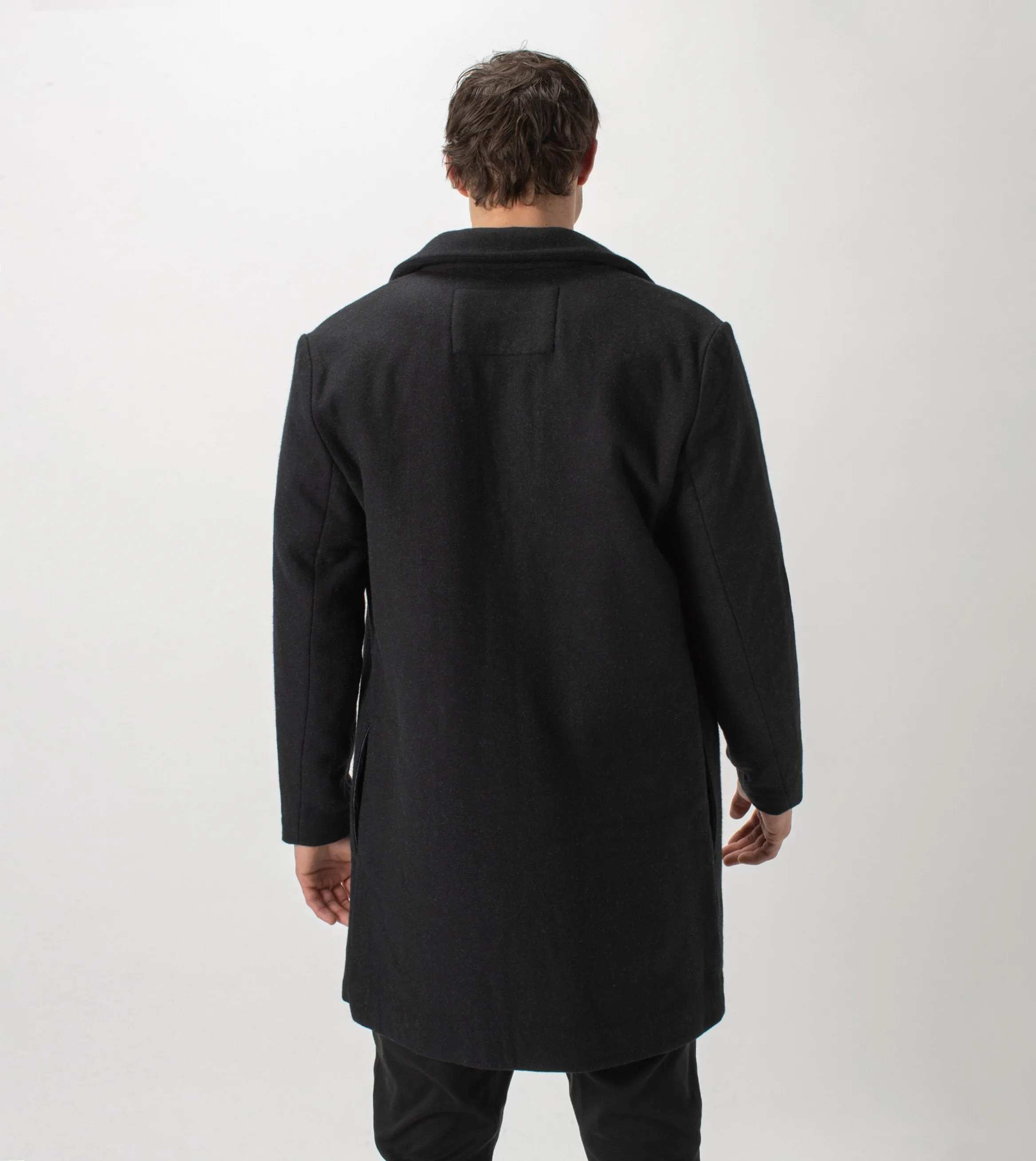 Kyoto Melton Jacket Black