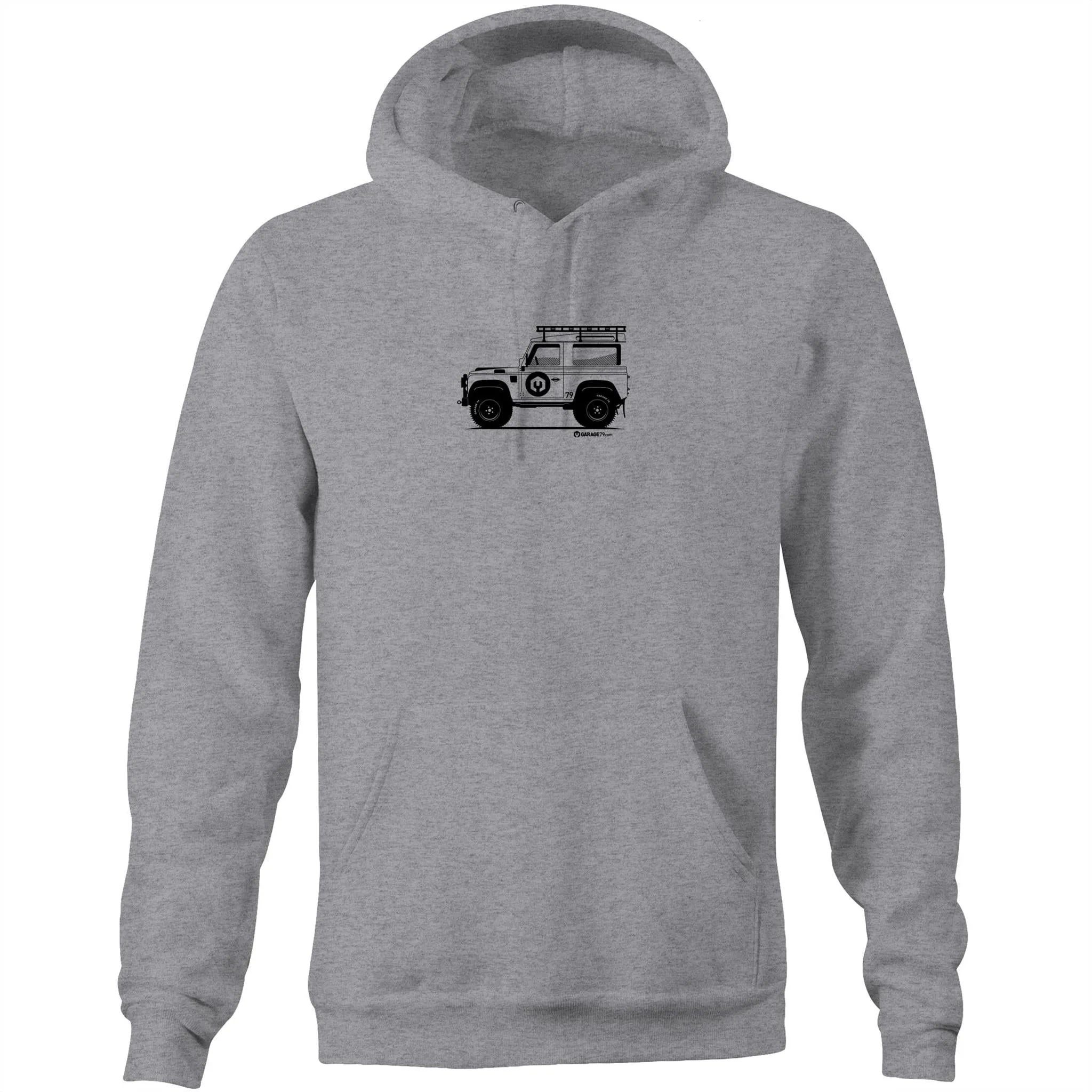 Land Rover Pocket Hoodie Sweatshirt