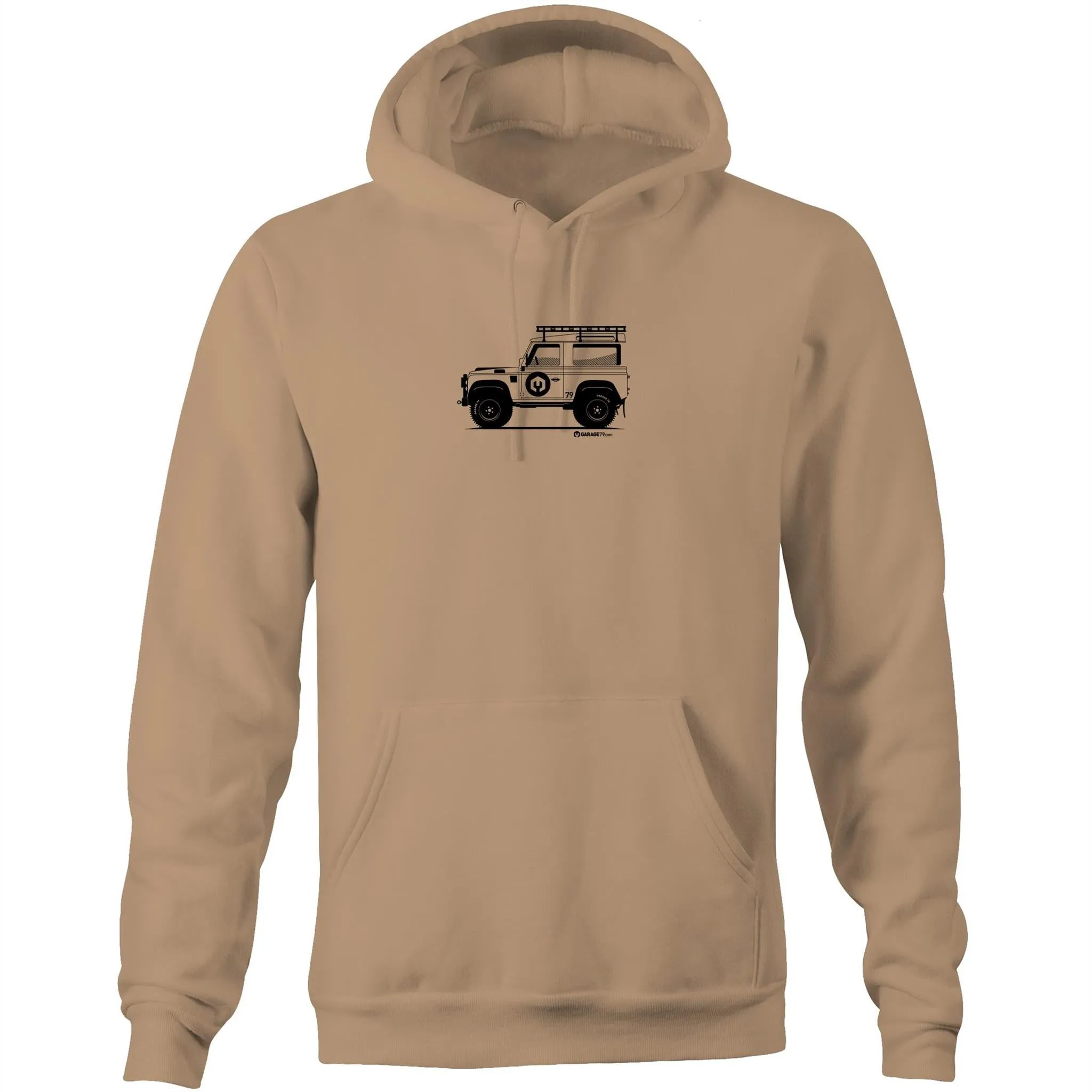 Land Rover Pocket Hoodie Sweatshirt