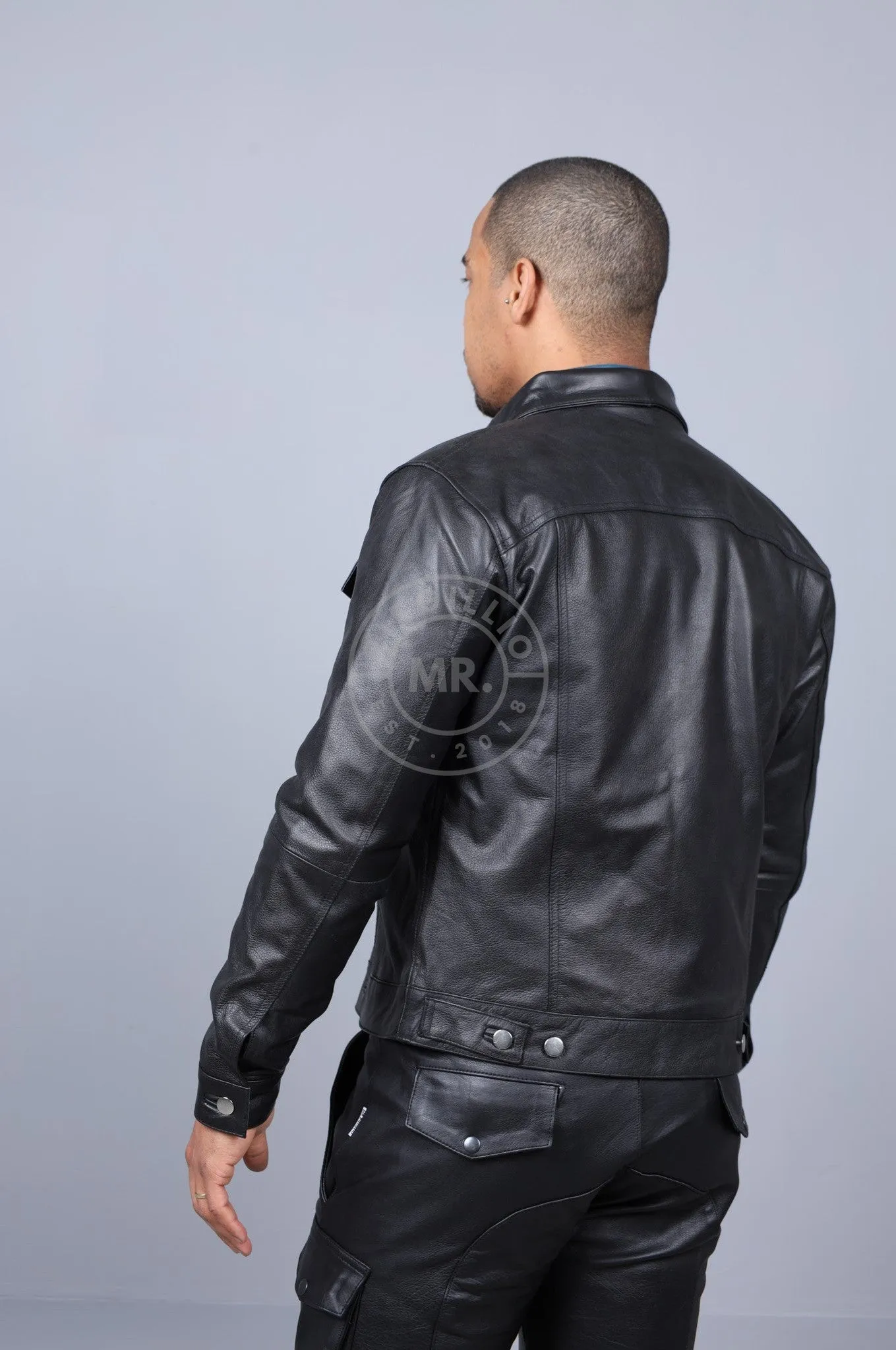 Leather Trucker Jacket