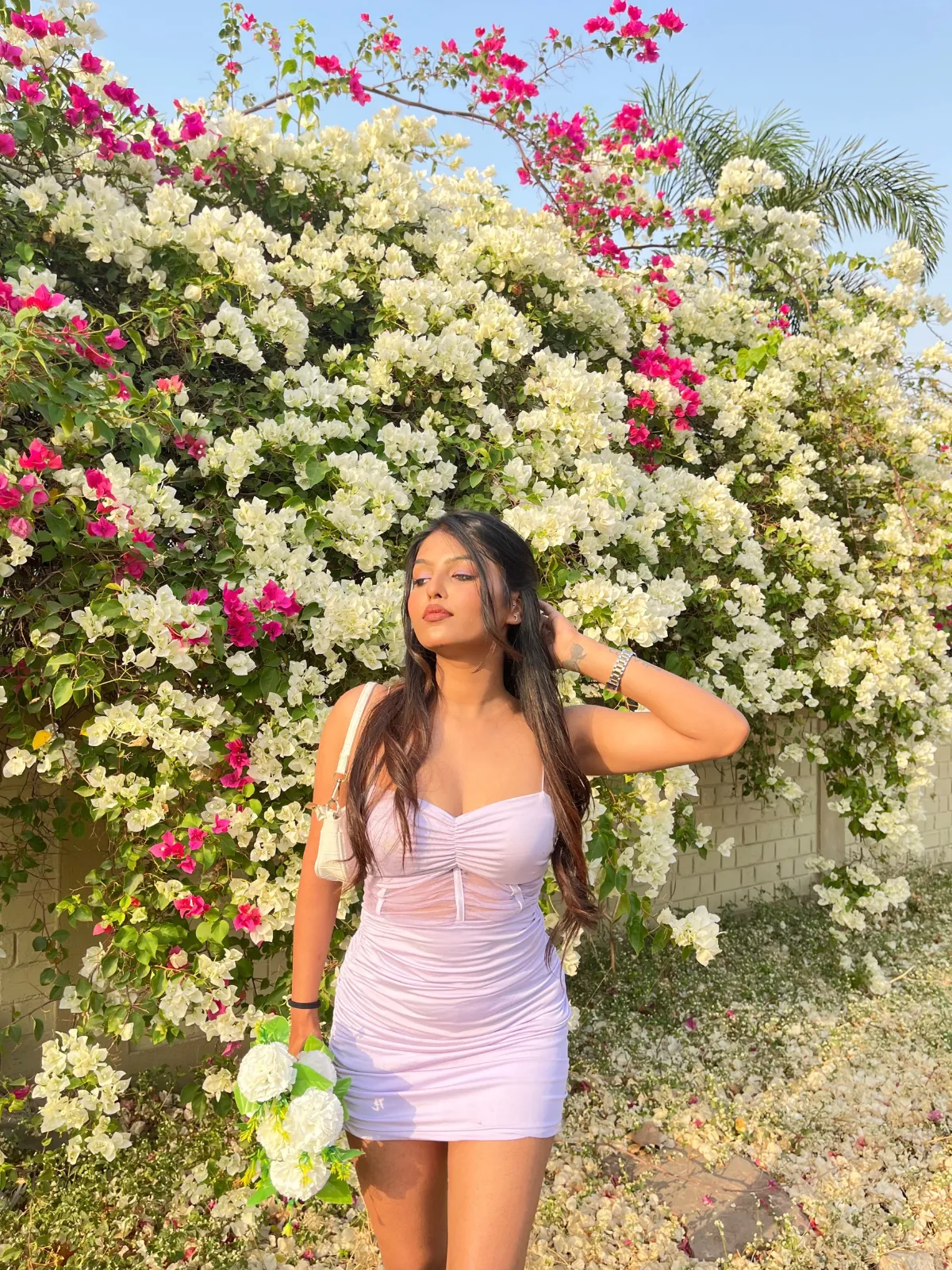 Lexy lilac dress