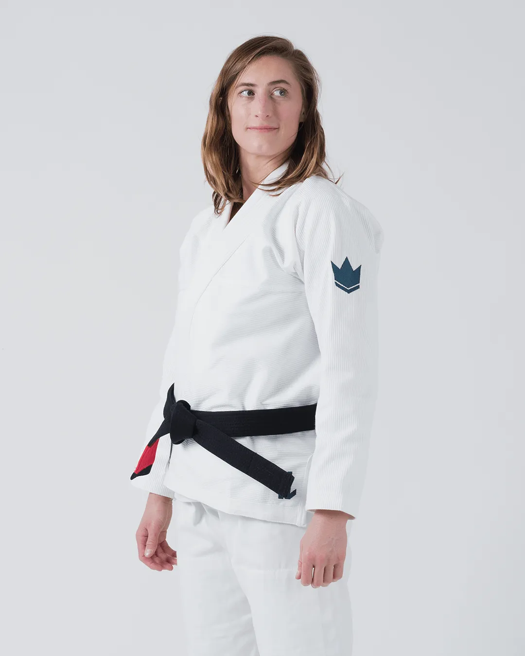 Limited Edition - The ONE Women's Jiu Jitsu Gi - Smoke Blue - White