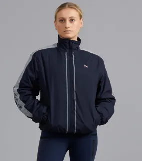 Lumen Reflective Unisex Riding Jacket Navy