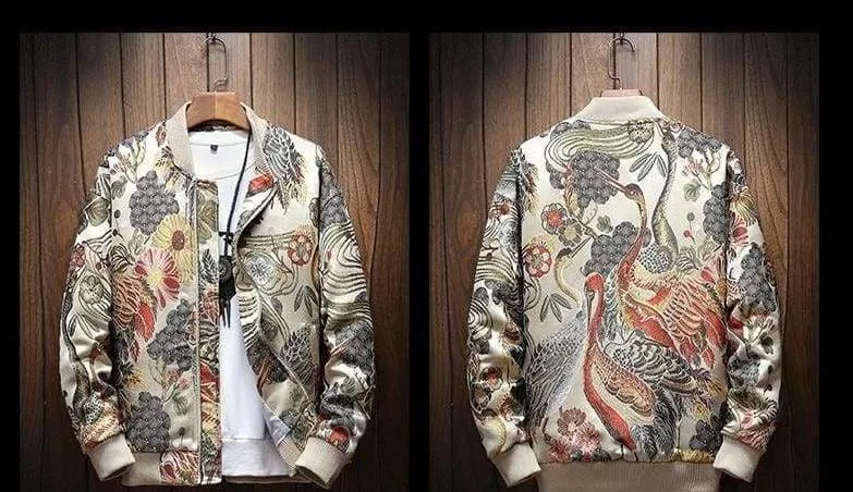 Luxury Floral Jacket men