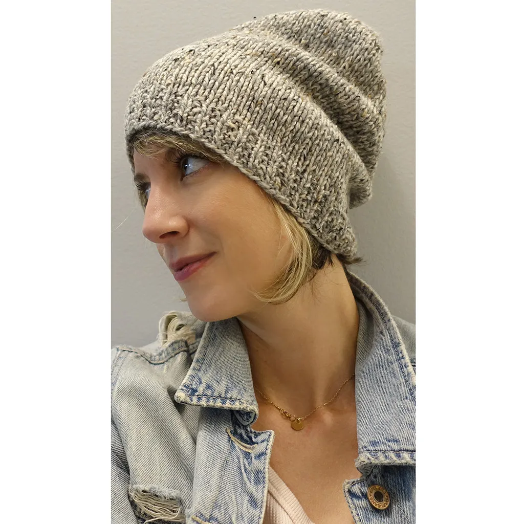 marled madness hat {knitting pattern}