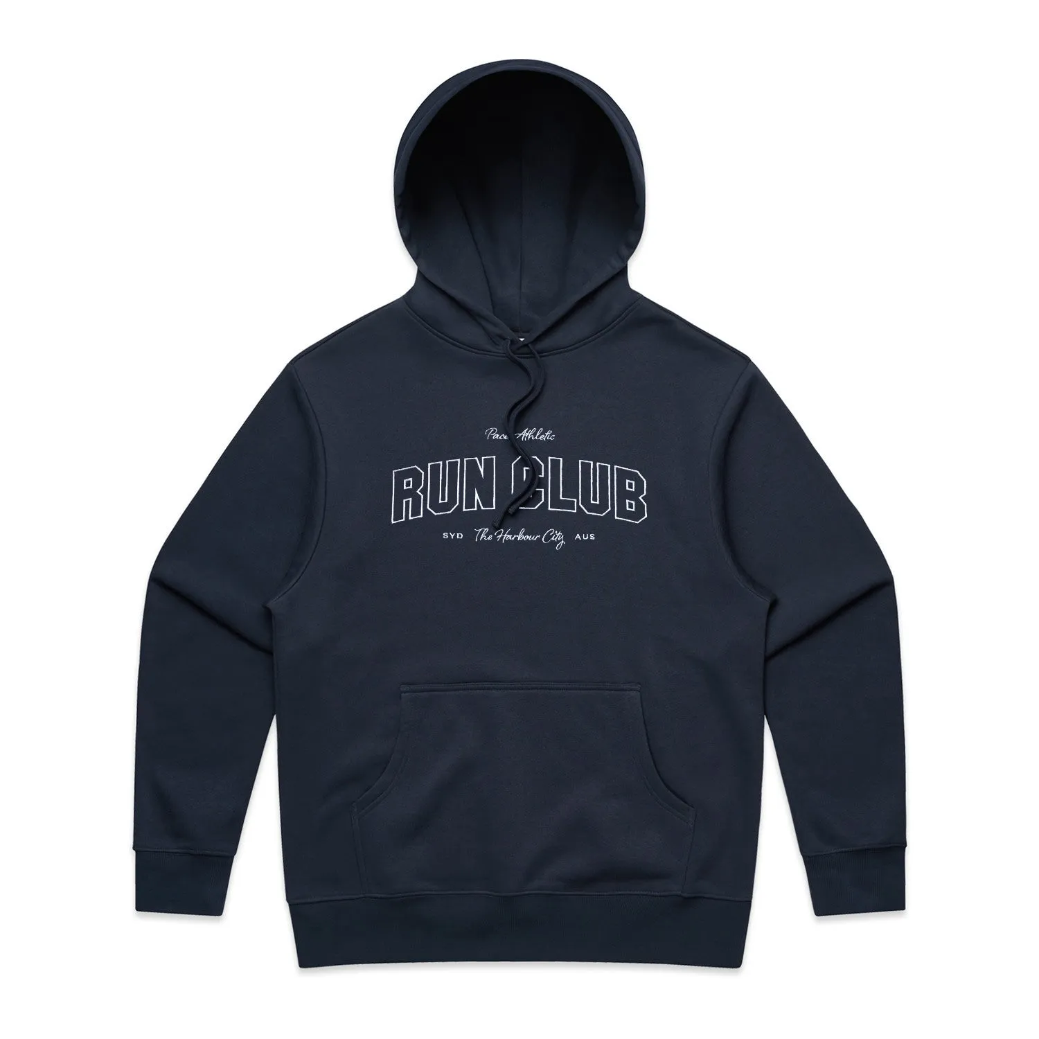 Mens Pace Run Club Heavy Hoodie