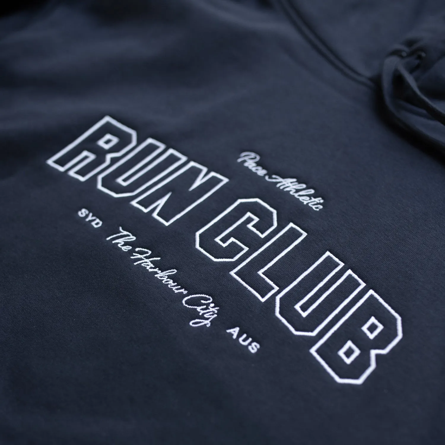 Mens Pace Run Club Heavy Hoodie