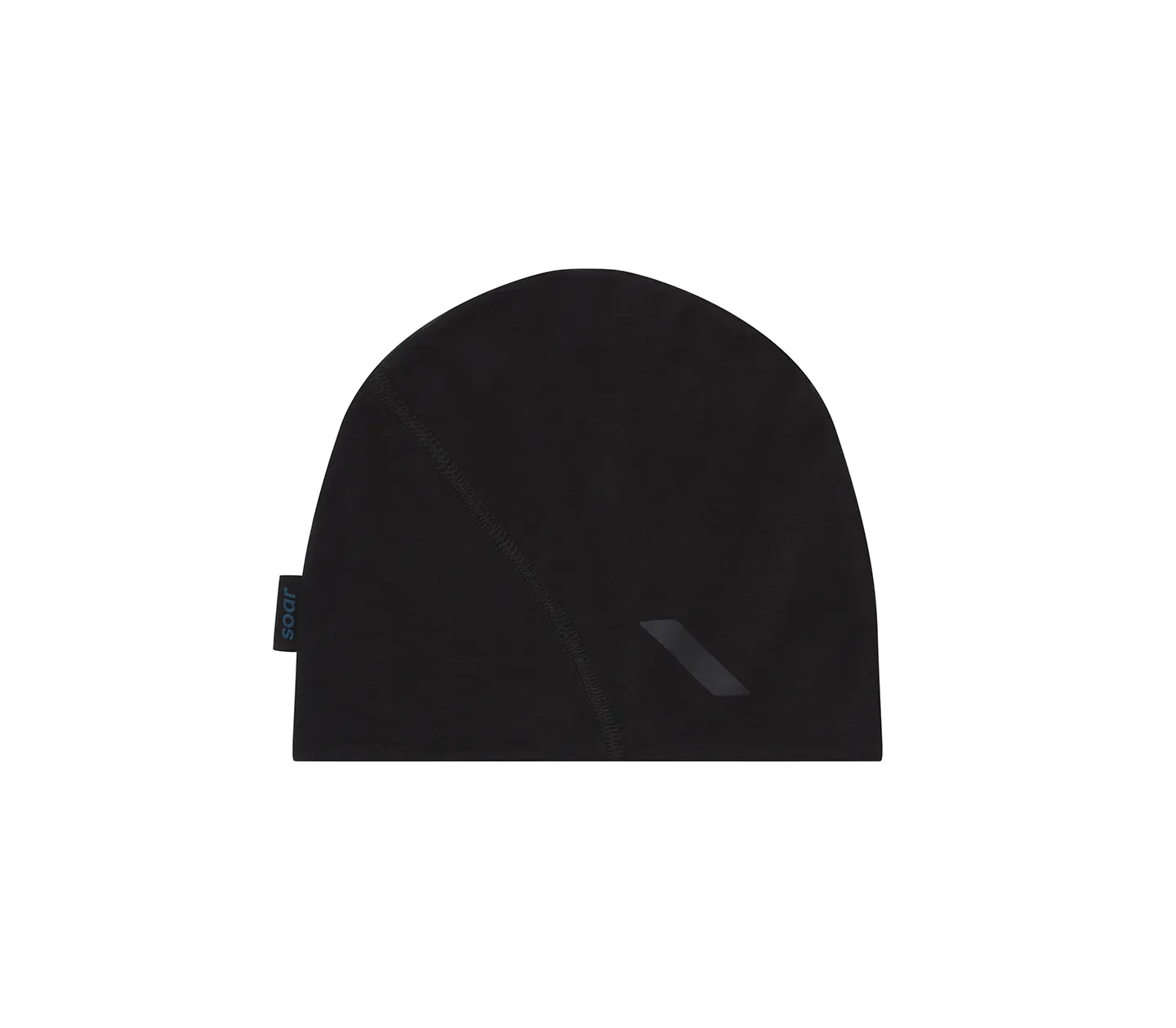 Merino Silk Beanie | Black