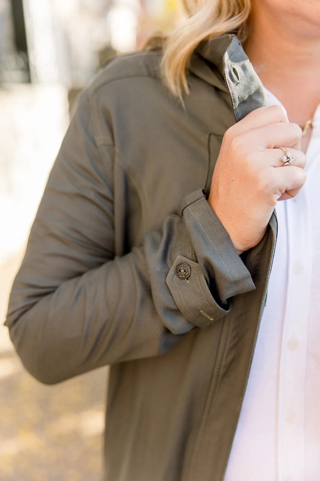 Military Cardigan Jacket