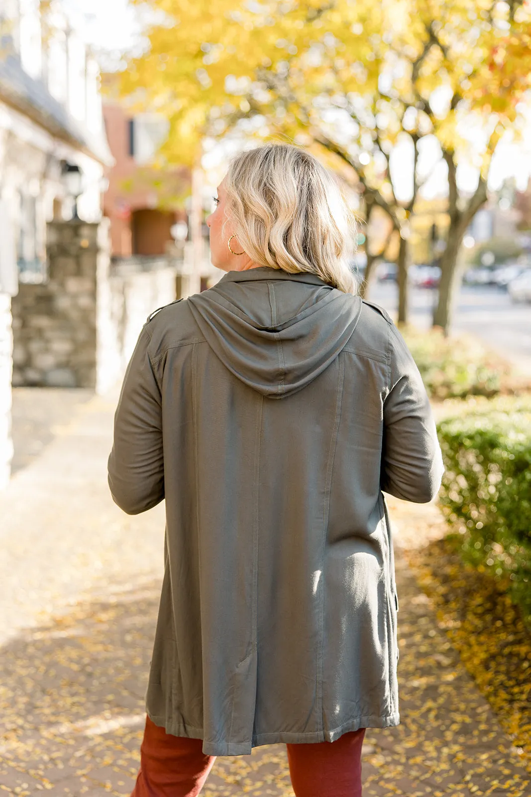 Military Cardigan Jacket