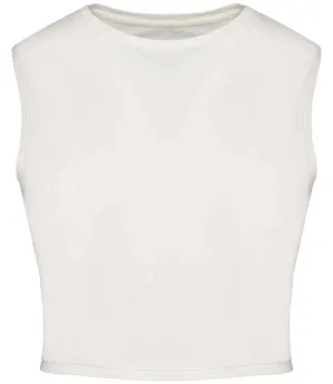 Native Spirit Ladies Cropped Tank Top | Washed Ivory