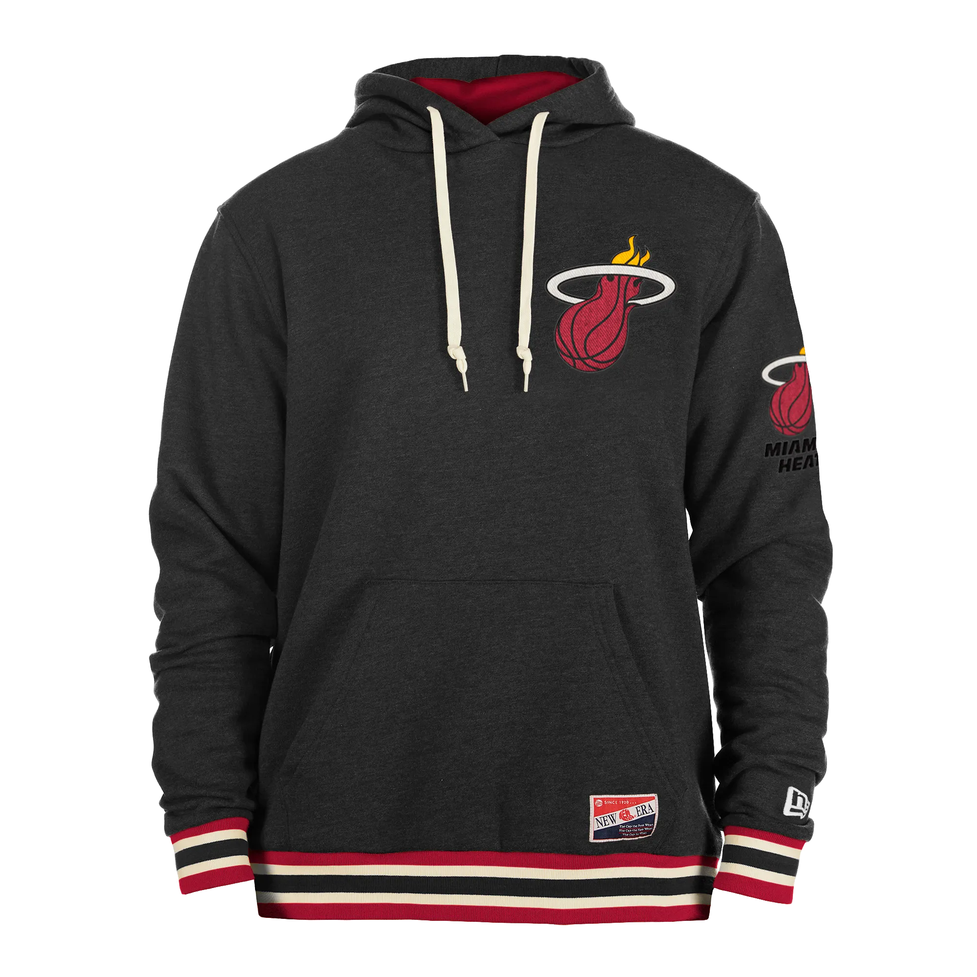 New Era Miami HEAT Fleece Pullover Hoodie