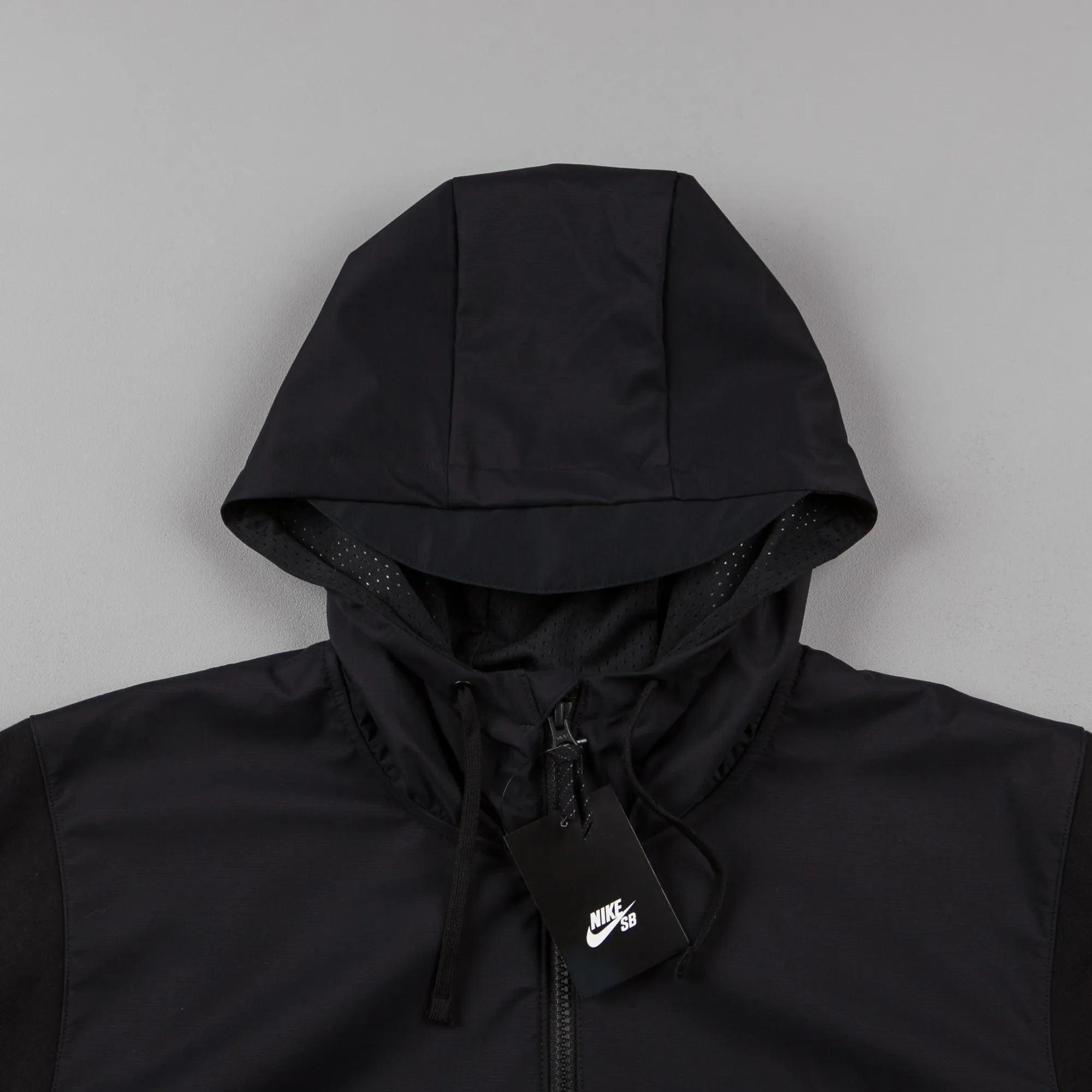 Nike SB Everett Hoodie Jacket - Black / Black / Black