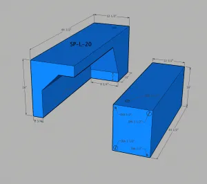 Northwest Conversions 20 Gallon Water Tank SP-L-20