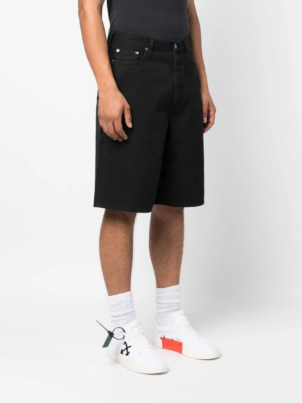 Off White Shorts Black