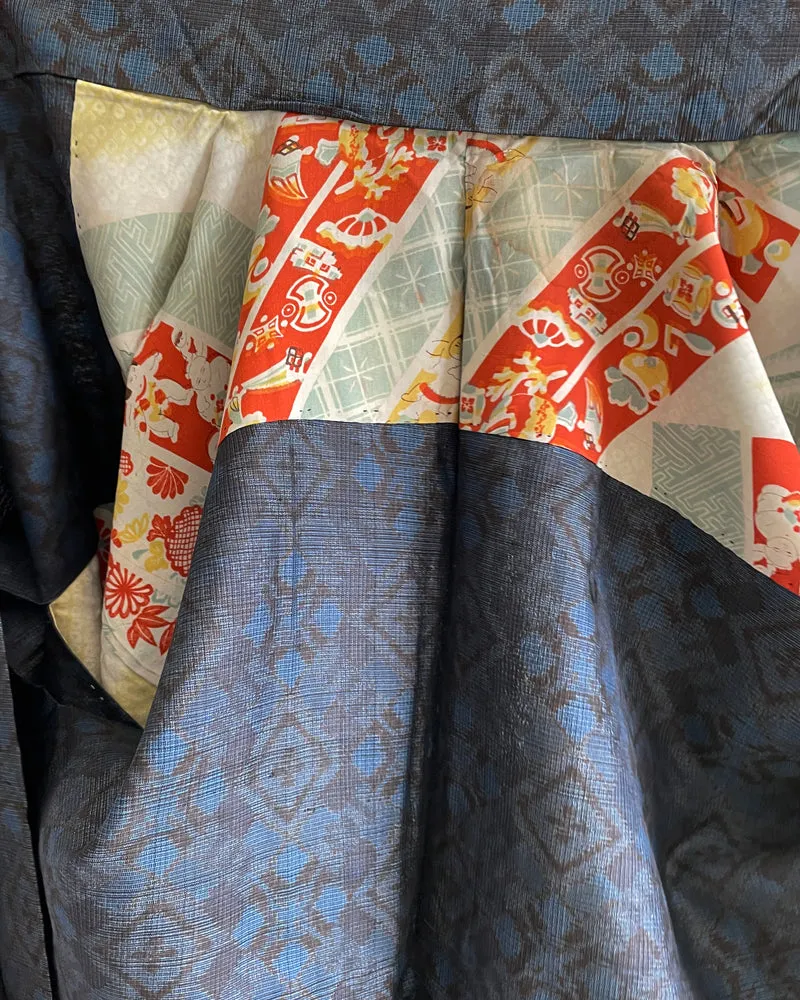 Oshima Tsumugi Haori Kimono Jacket