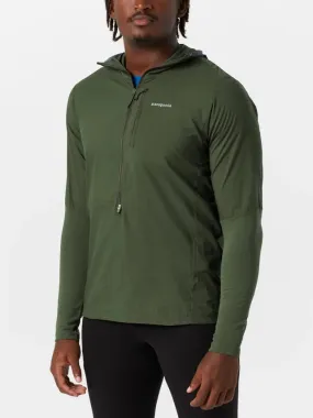 Patagonia M Airshed Pro Pullover PINE NEEDLE GREEN