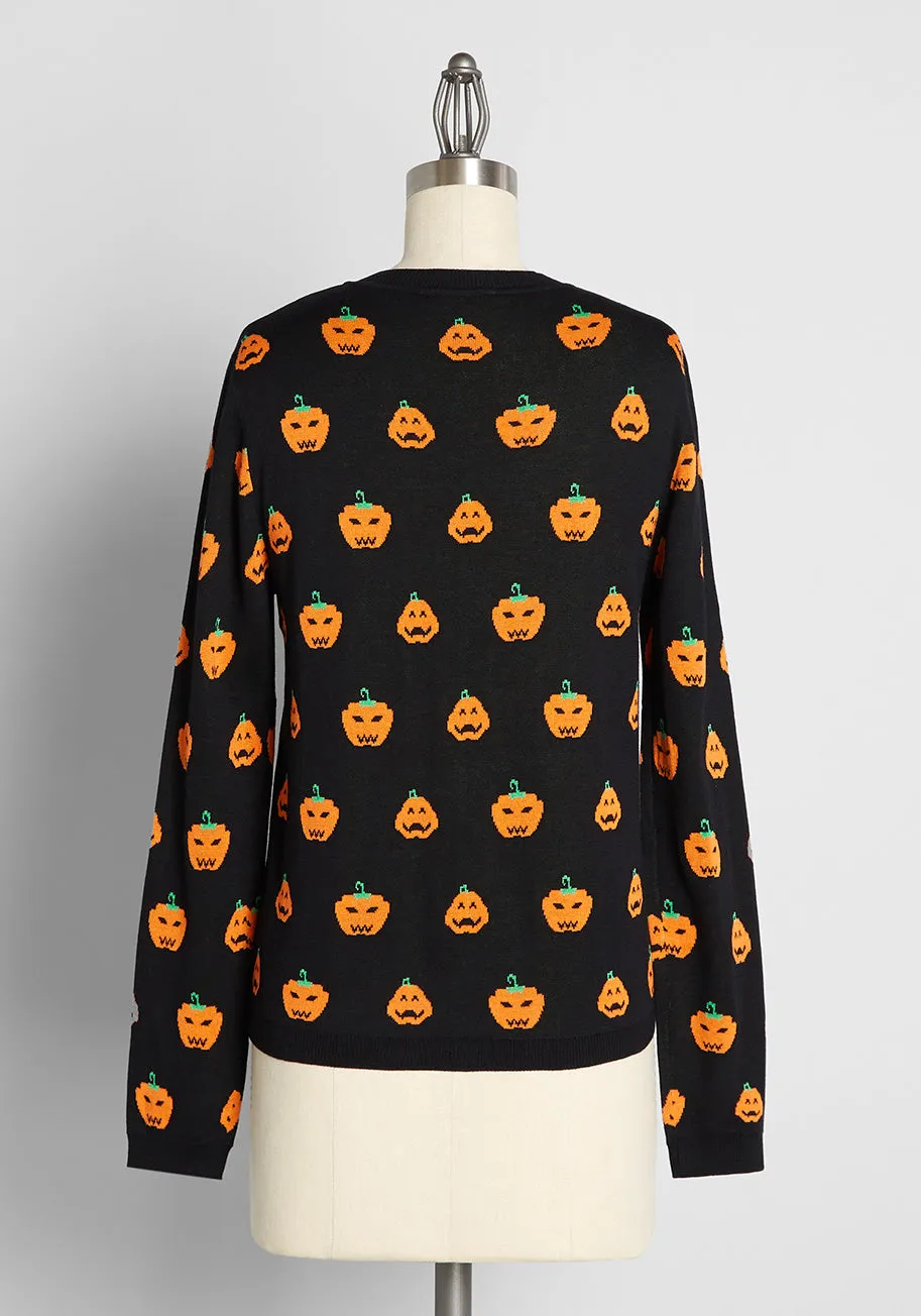 Pumpkin Patch Party Cardigan