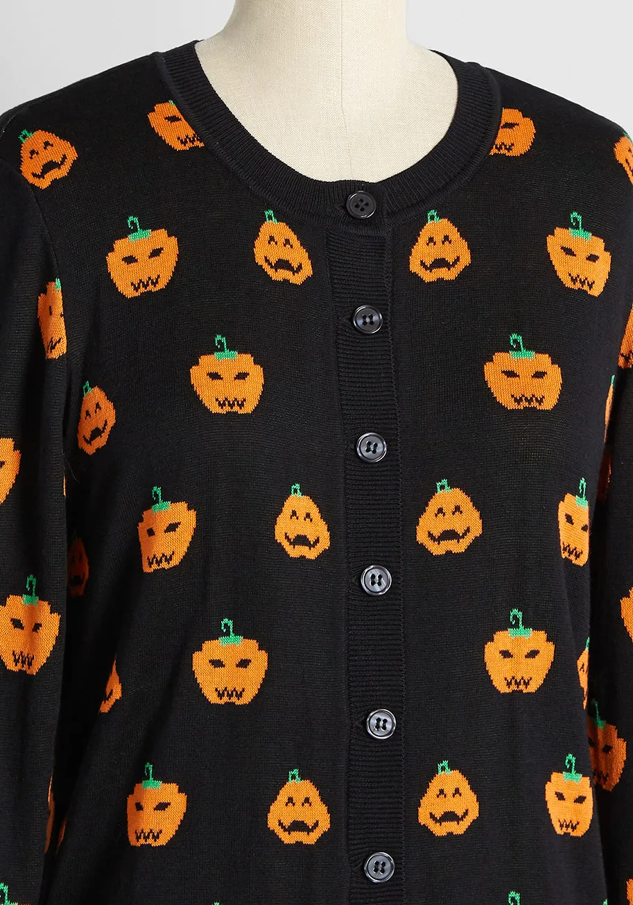 Pumpkin Patch Party Cardigan