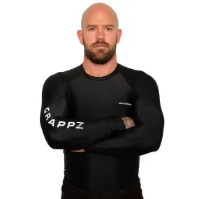 Rashguard - Long Sleeve Athletic Compression Shirt - Base layer - By Grappz