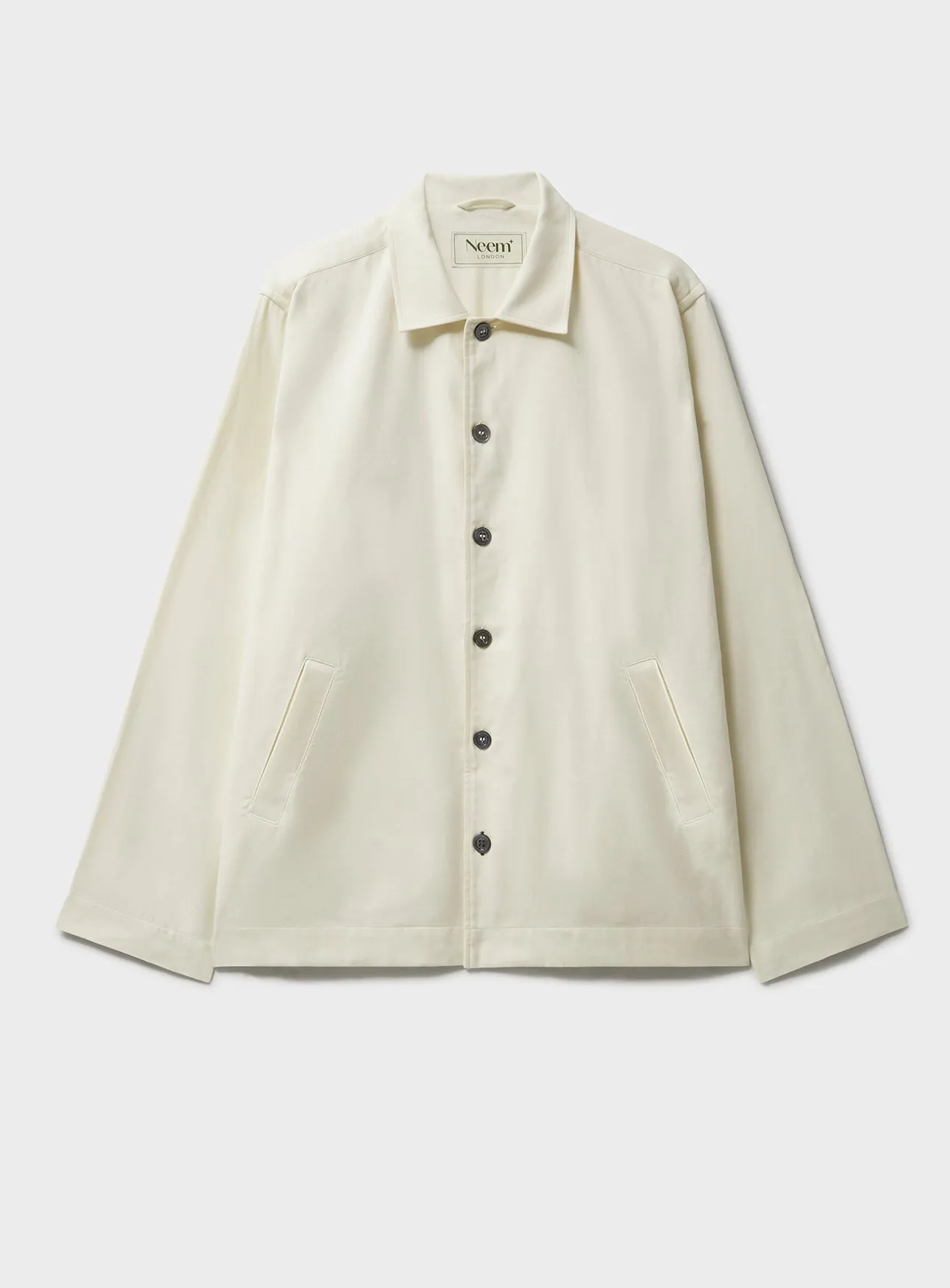 Regenerative Undyed and Unbleached Antique White Barnes Jacket