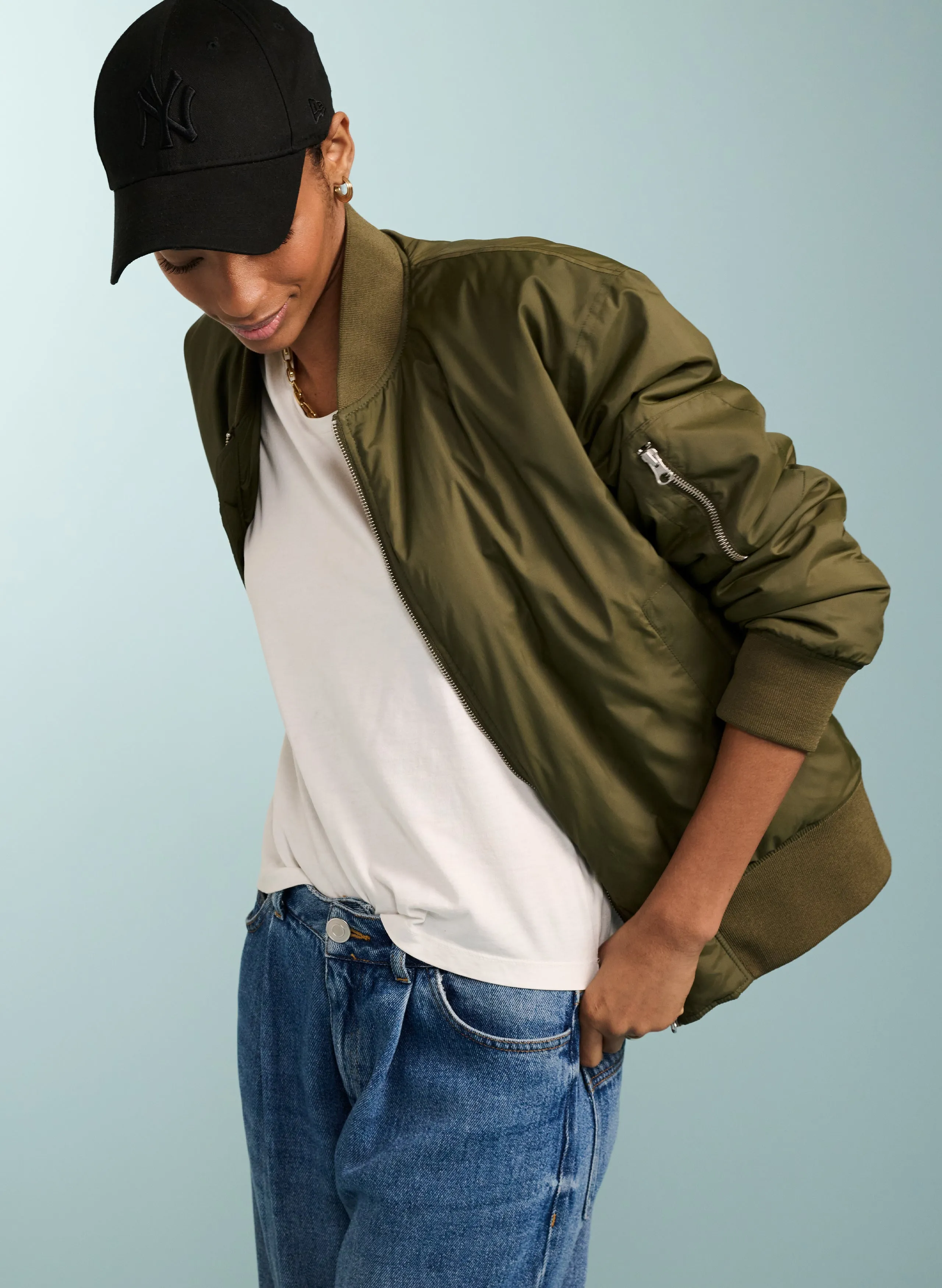 RENT - Tegan Recycled Bomber