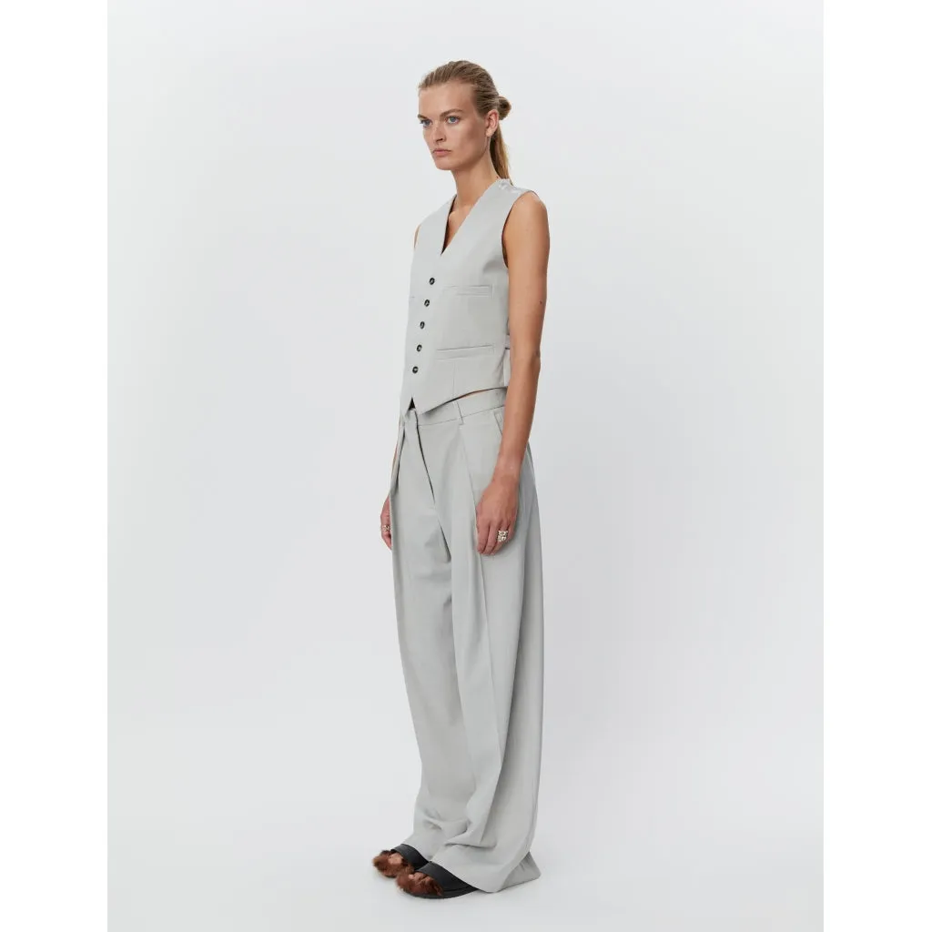 Ricardo Smoke Melange Classic Trousers