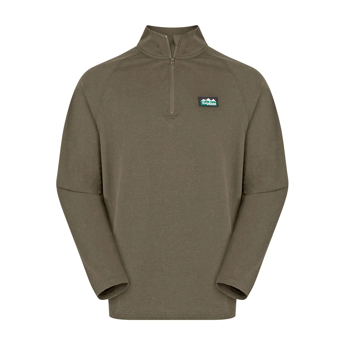 Ridgeline Mens Baseline Pull on Zip Top