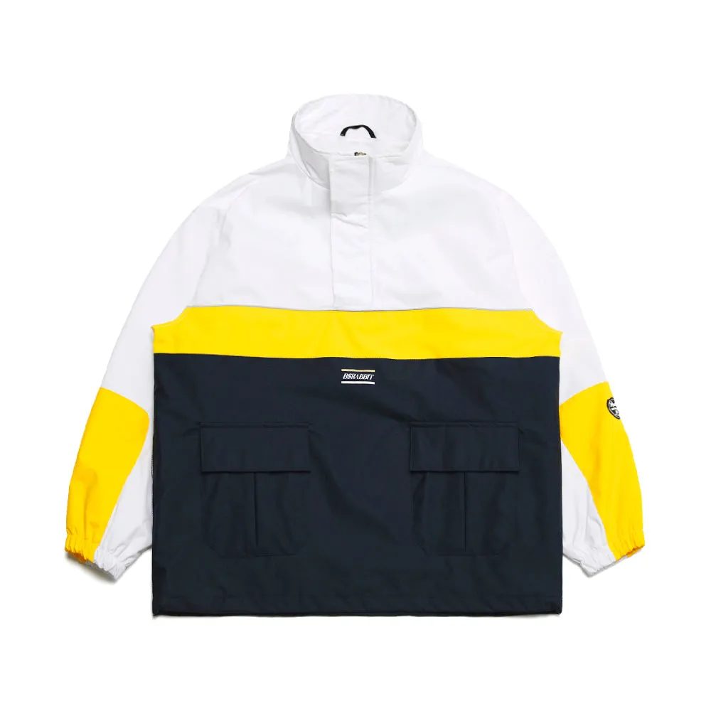 RTR ANORAK JACKET WHITE / NAVY