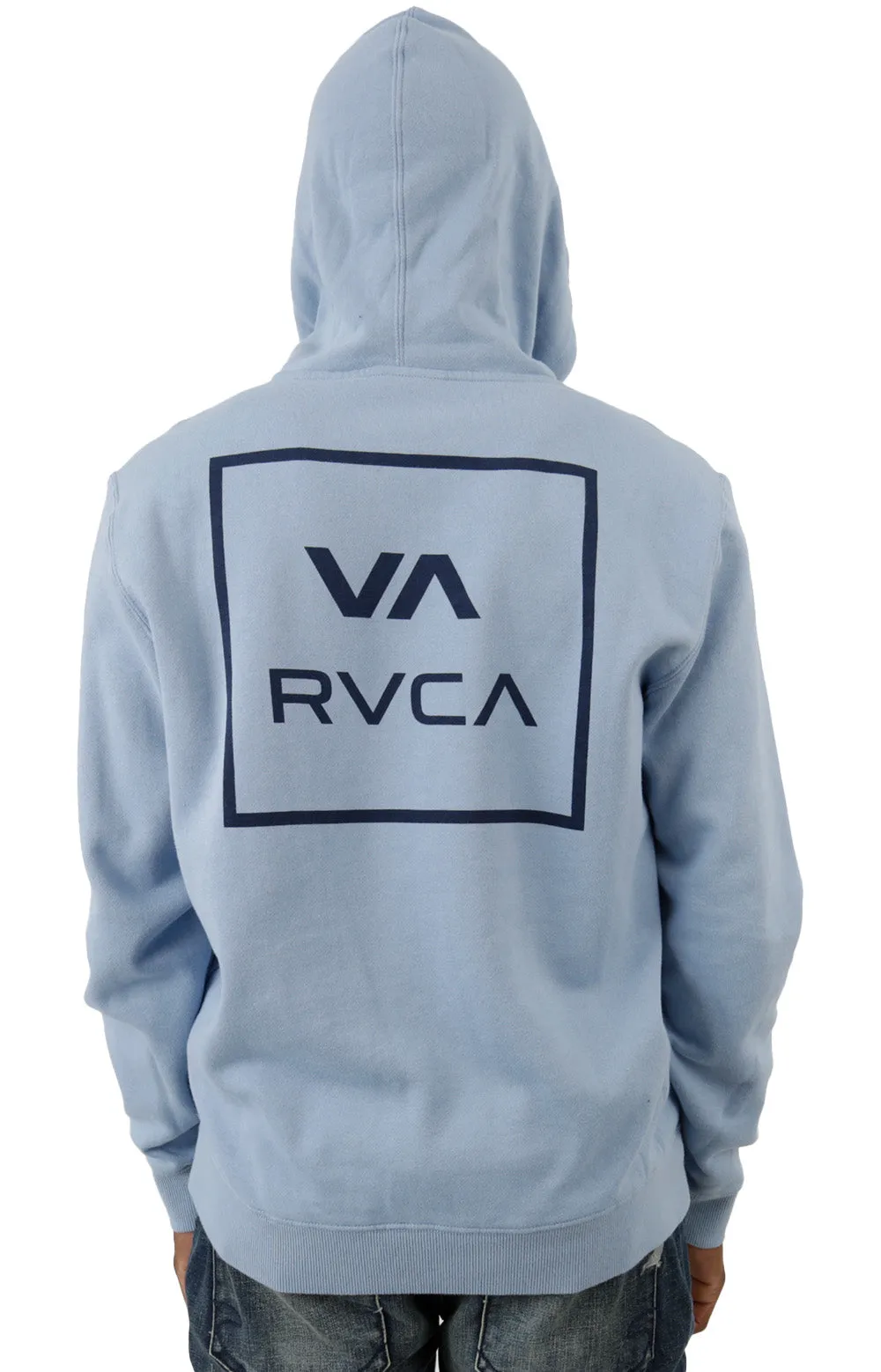 RVCA All The Way Ash Blue Pullover Hoodie