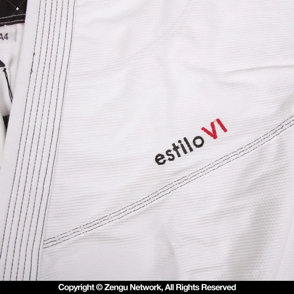 Tatami "Estilo 6.0" Women's BJJ Gi - White/Black