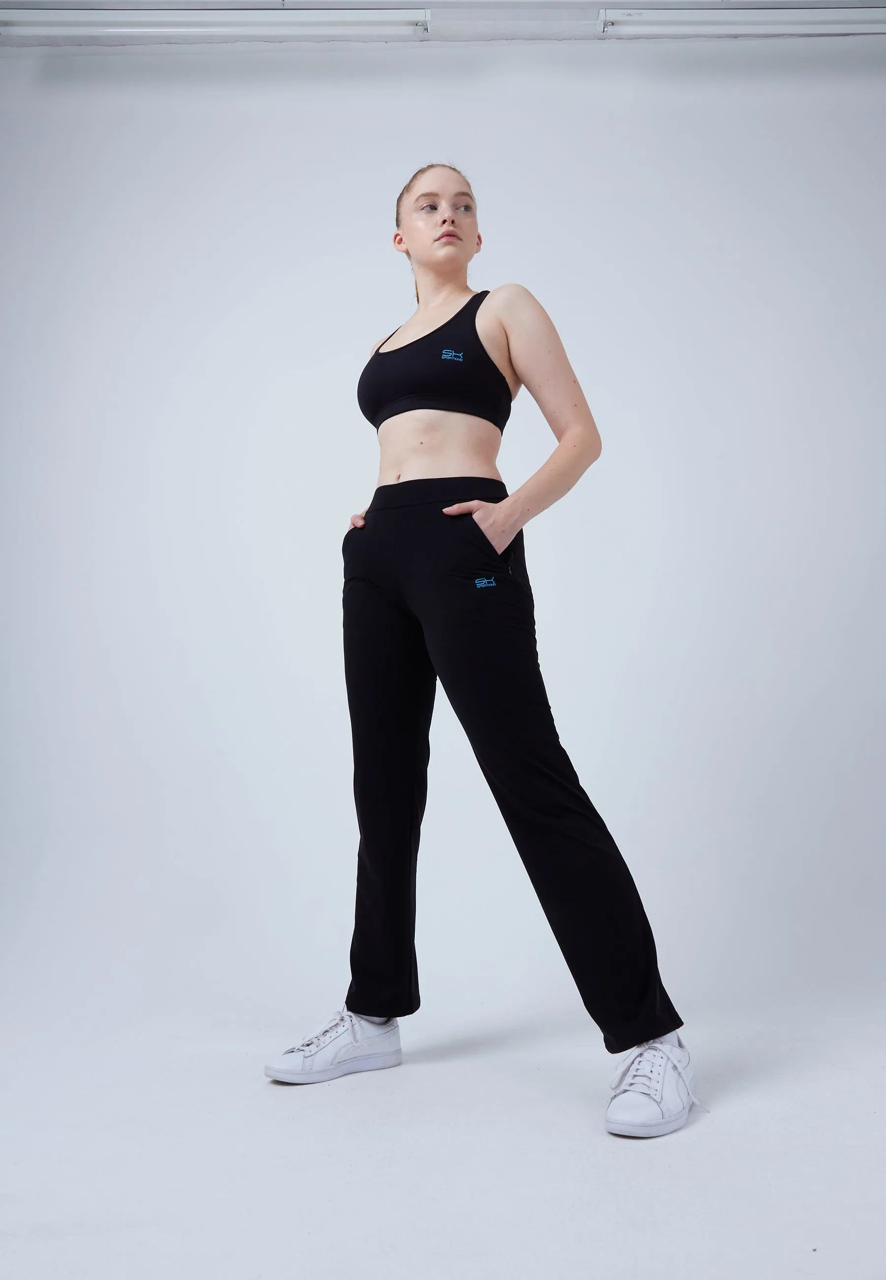 Tennis Tracksuit Pants, black