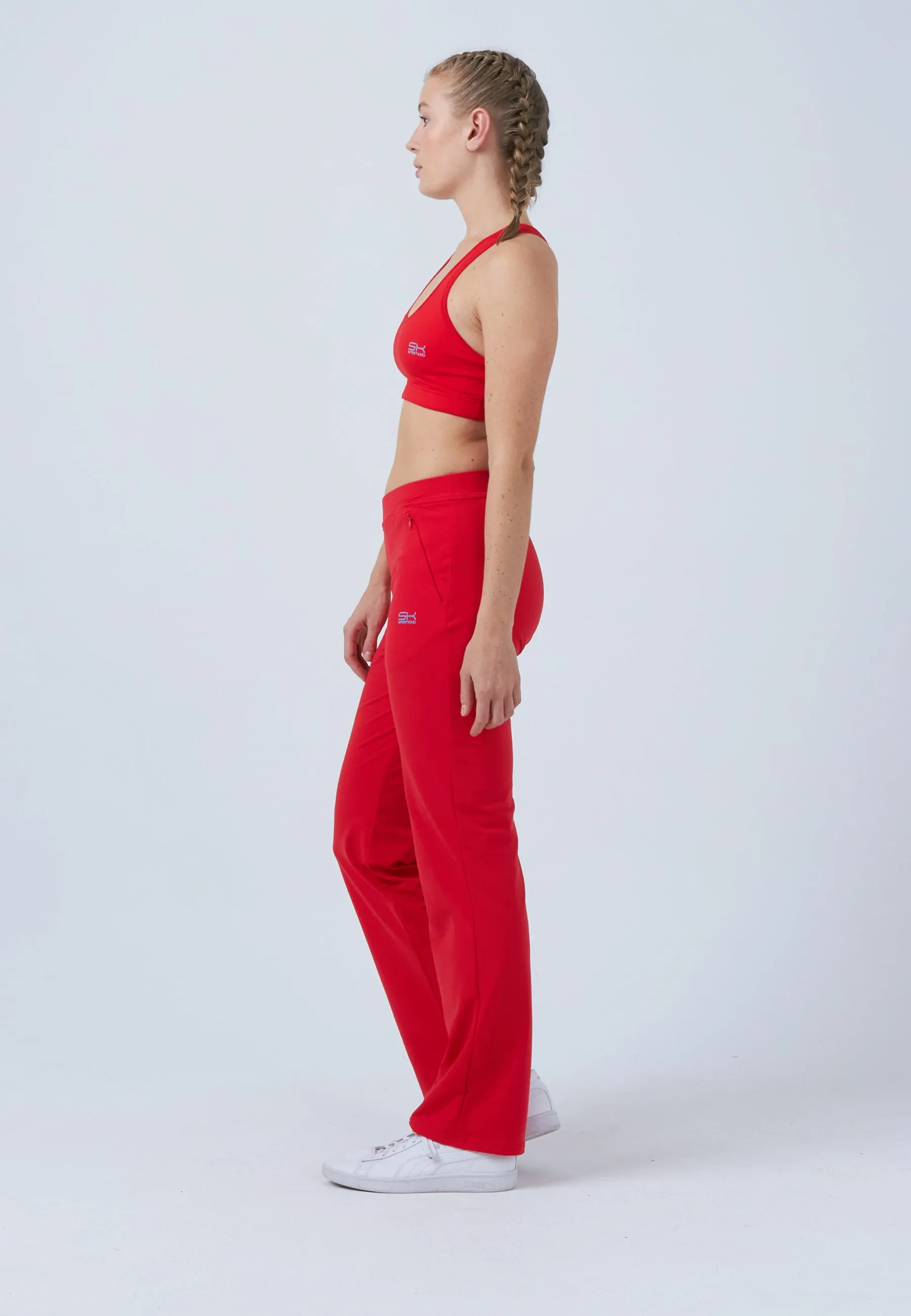 Tennis Tracksuit Pants, red