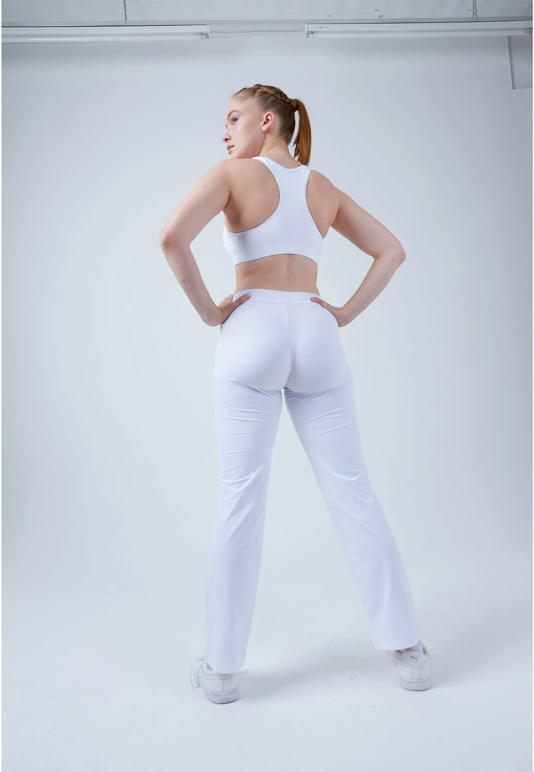 Tennis Tracksuit Pants, white