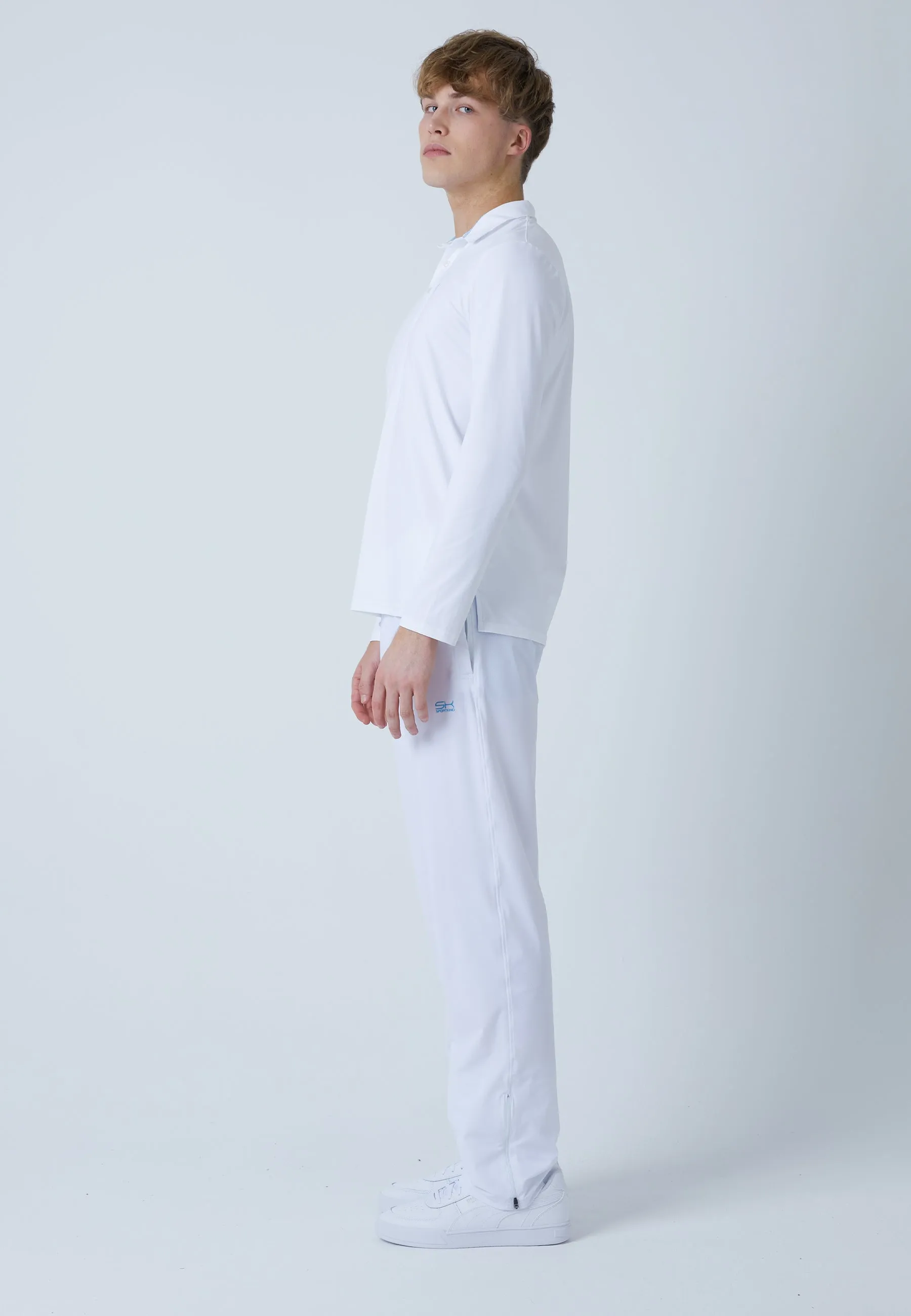 Tennis Woven Tracksuit Pants, white