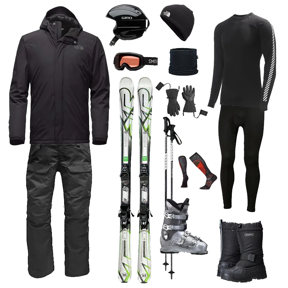 The North Face The Works Package w/ Bibs - Men's Ski