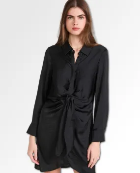 Tie Curious Dress Black