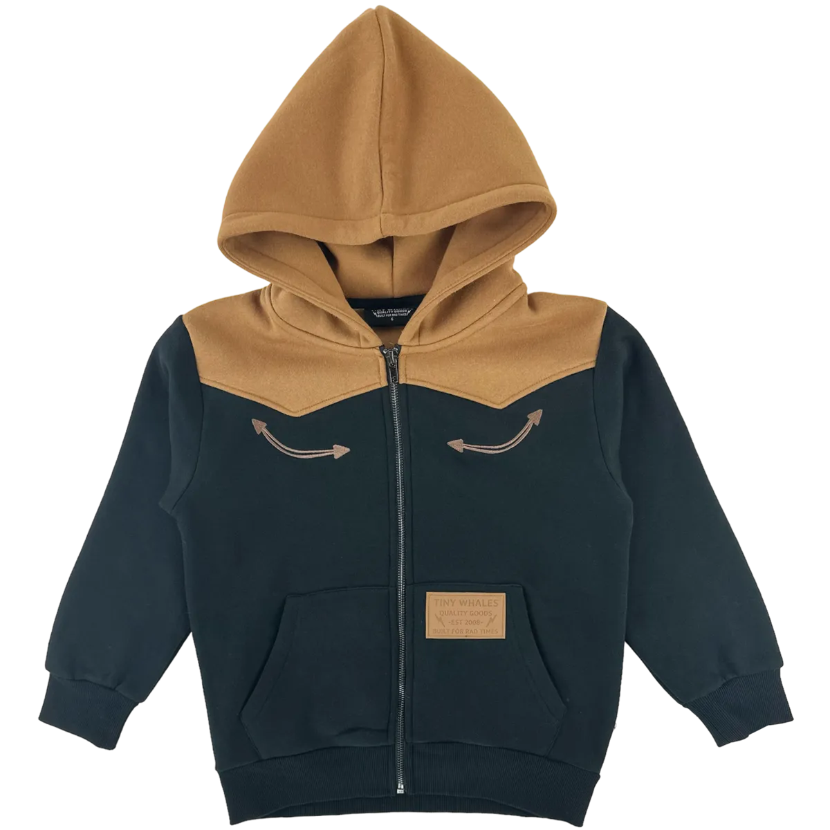 TIN PONDEROSA ZIP HOODIE SWEATSHIRT