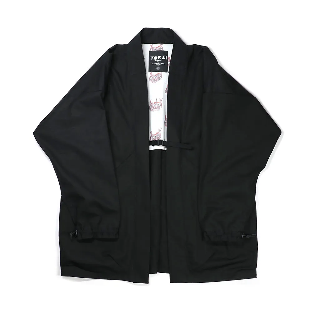 TOKAI 'POSHBOY' KIMONO COVERALL JACKET -BLACK-