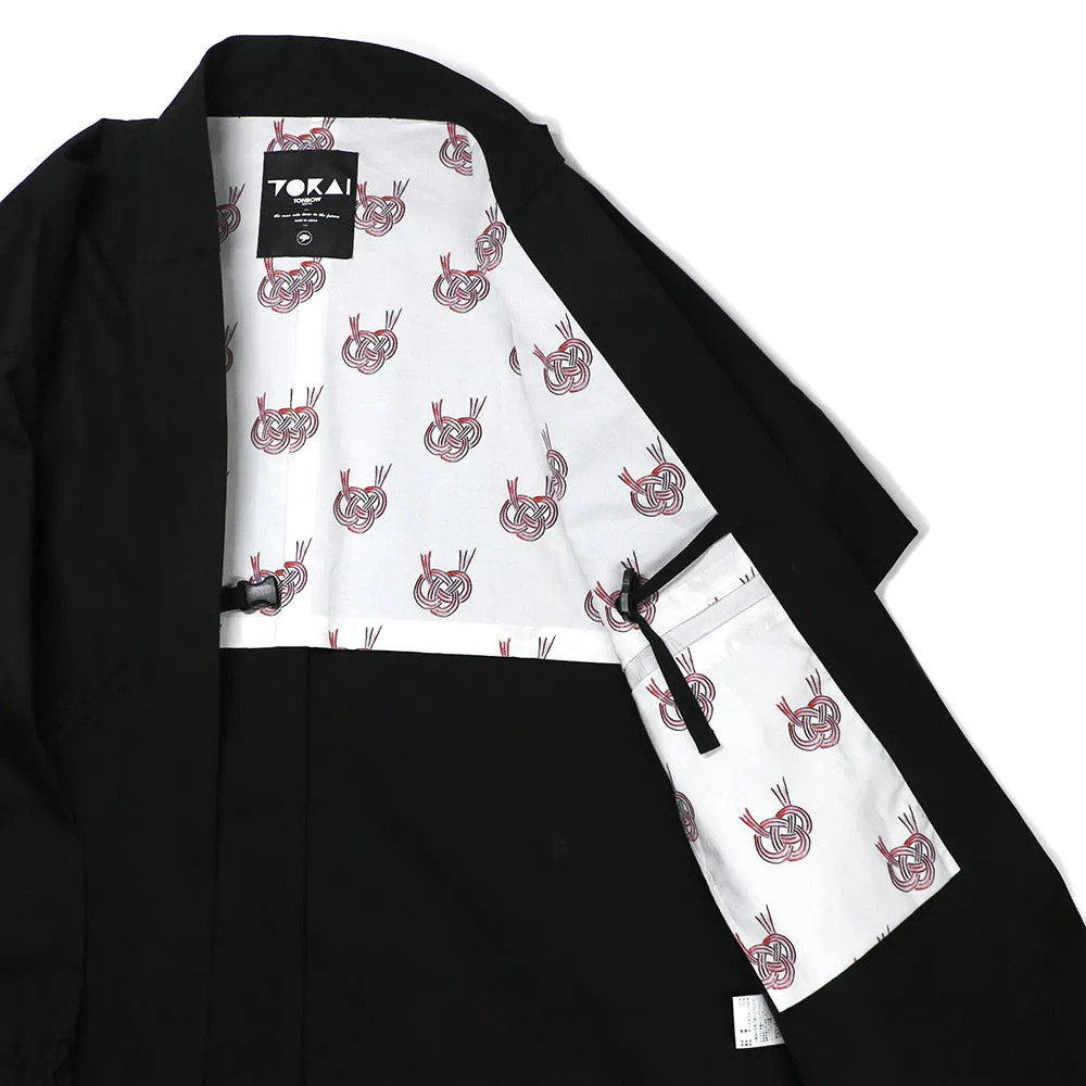 TOKAI 'POSHBOY' KIMONO COVERALL JACKET -BLACK-